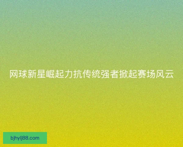 网球新星崛起力抗传统强者掀起赛场风云